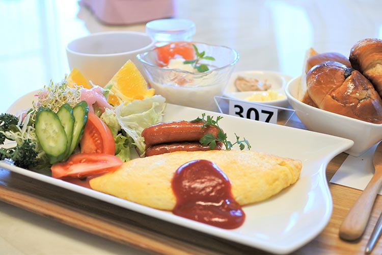 入院中のお食事例