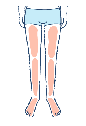 あしイメージイラスト